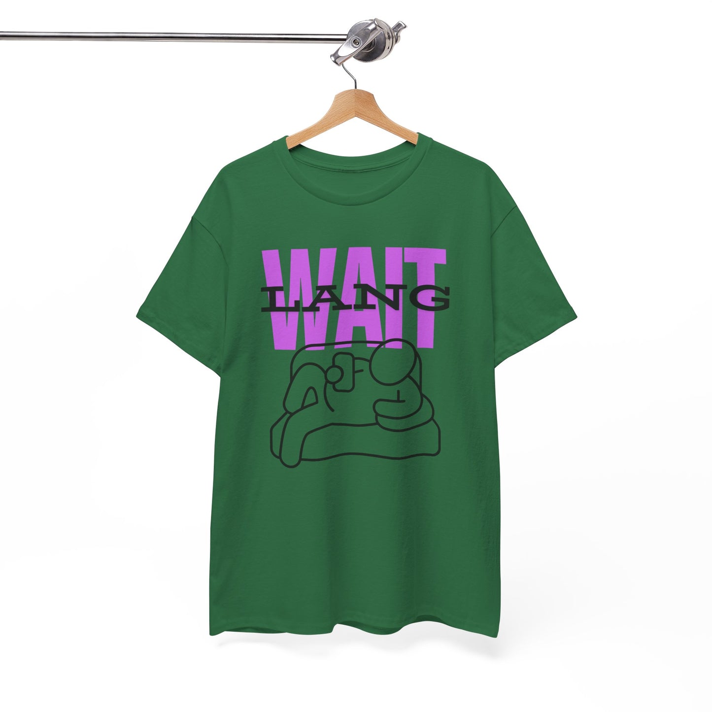 Wait Lang Men's Cotton Tee
