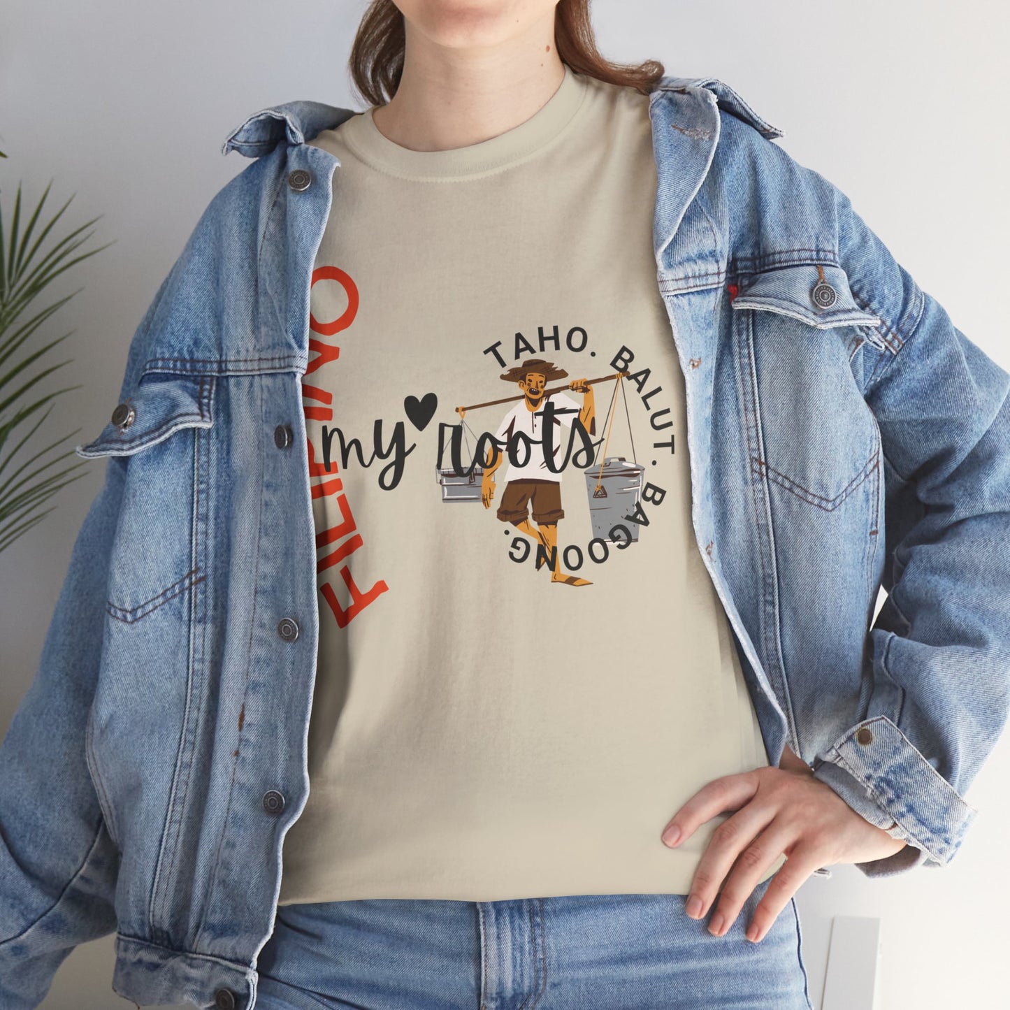 Filipino My Roots Taho Balut Bagoong Men's Tee