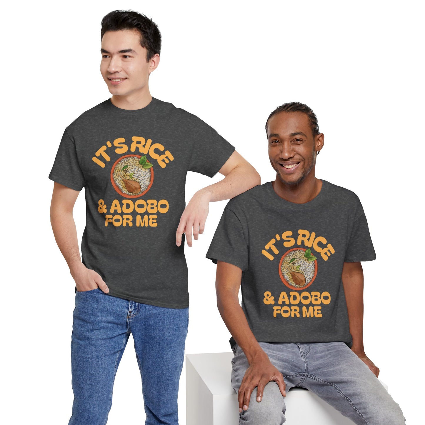 It's Rice and Adobo For Me Men's Cotton Tee
