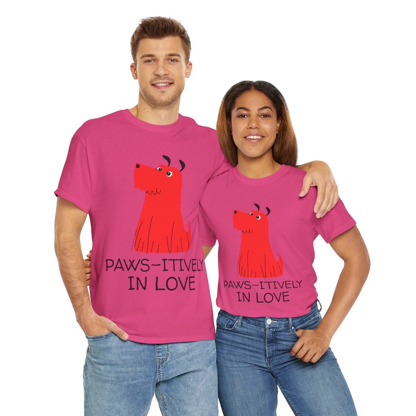 Paws-itive In Love Tee