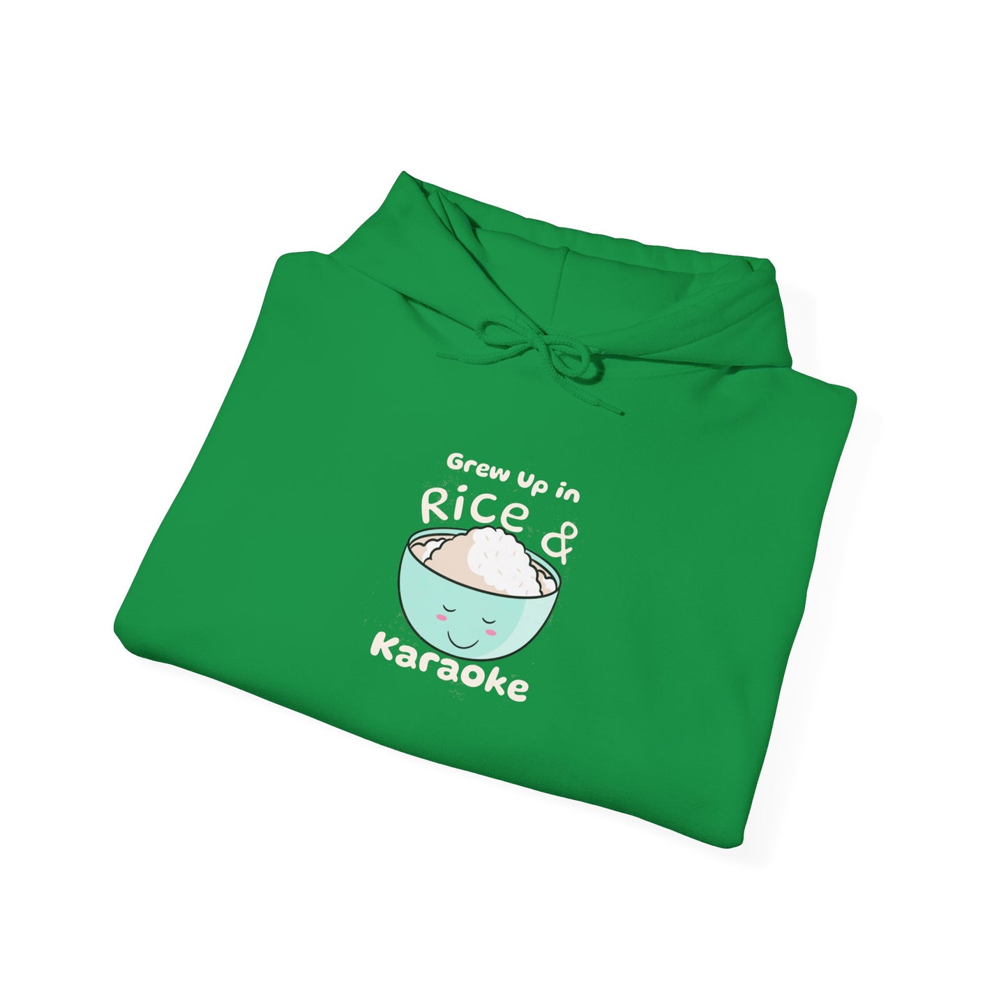 Grew Up in Rice and Karaoke Unisex Hoodie