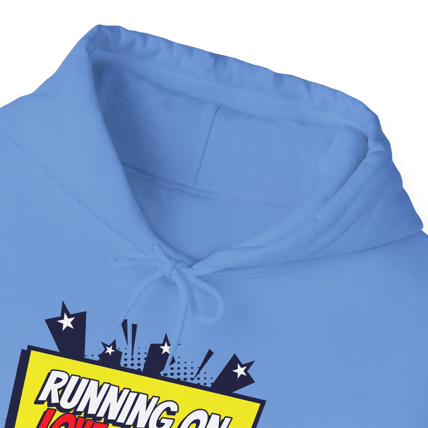 Running on Love, Coffee & Tsismis Hoodie