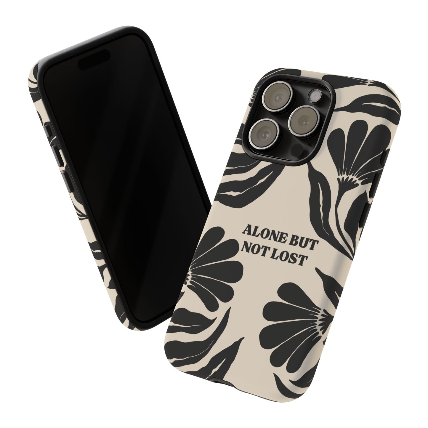 'Alone But Not Lost' Phone Case