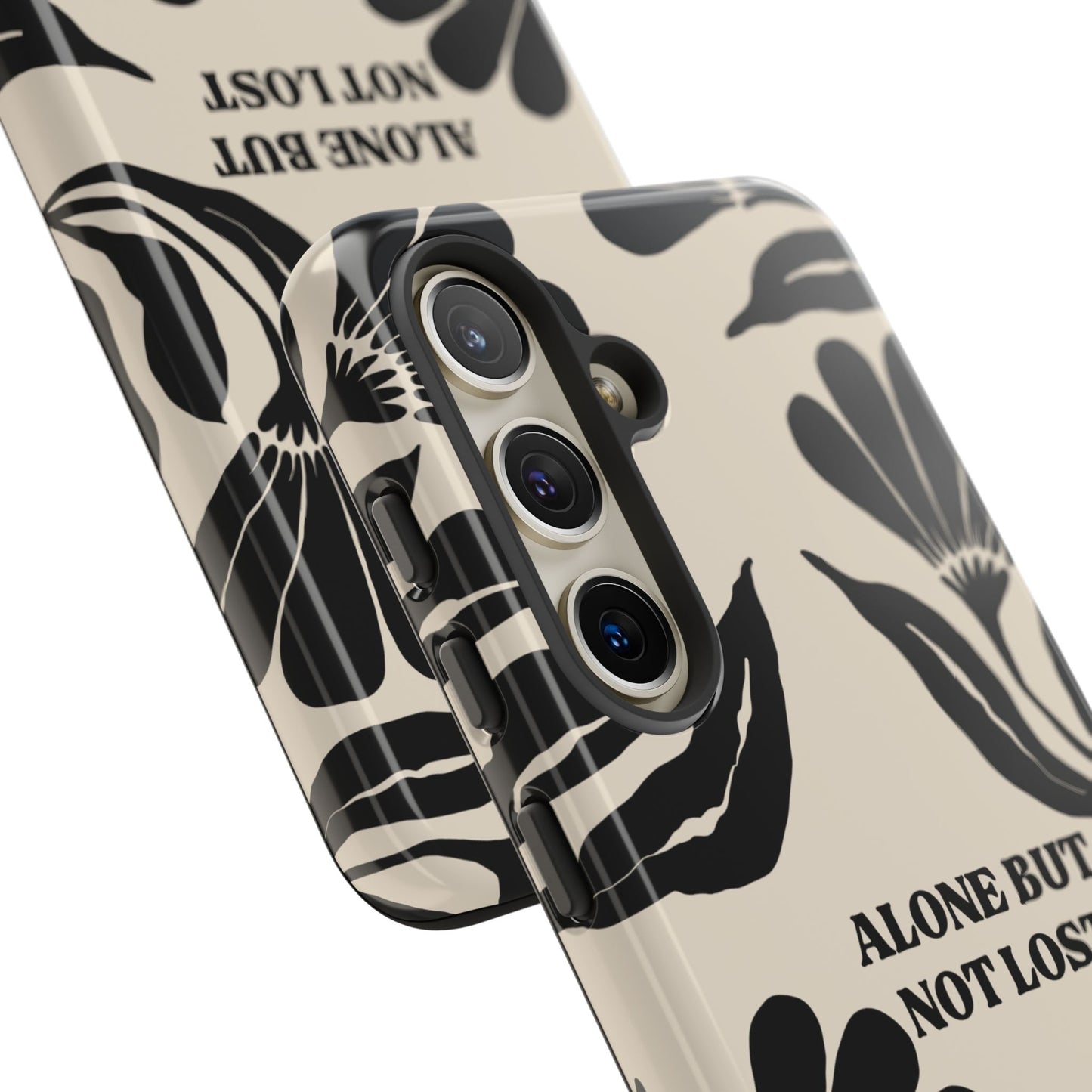 'Alone But Not Lost' Phone Case