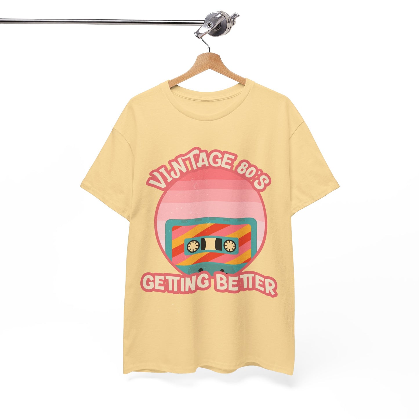 Vintage 80's Getting Better Men's Cotton Tee