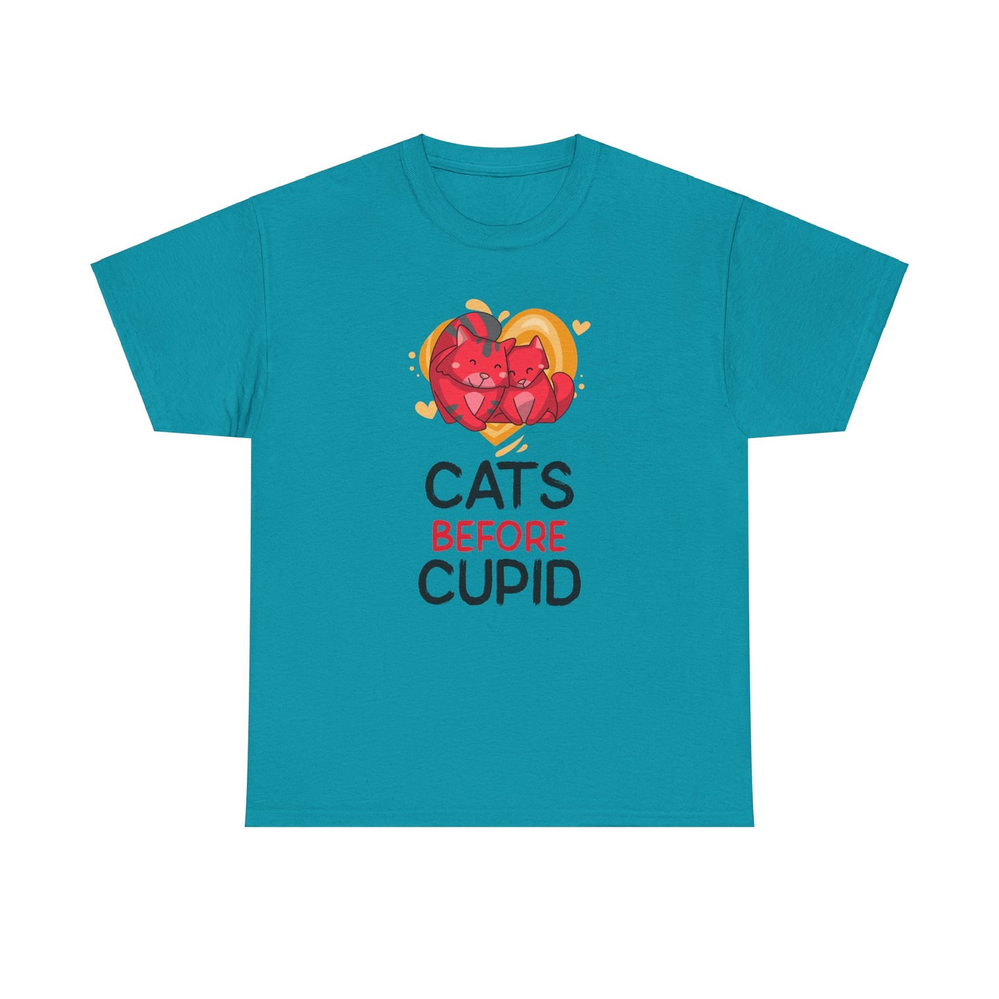 Cats Before Cupid Cotton Tee