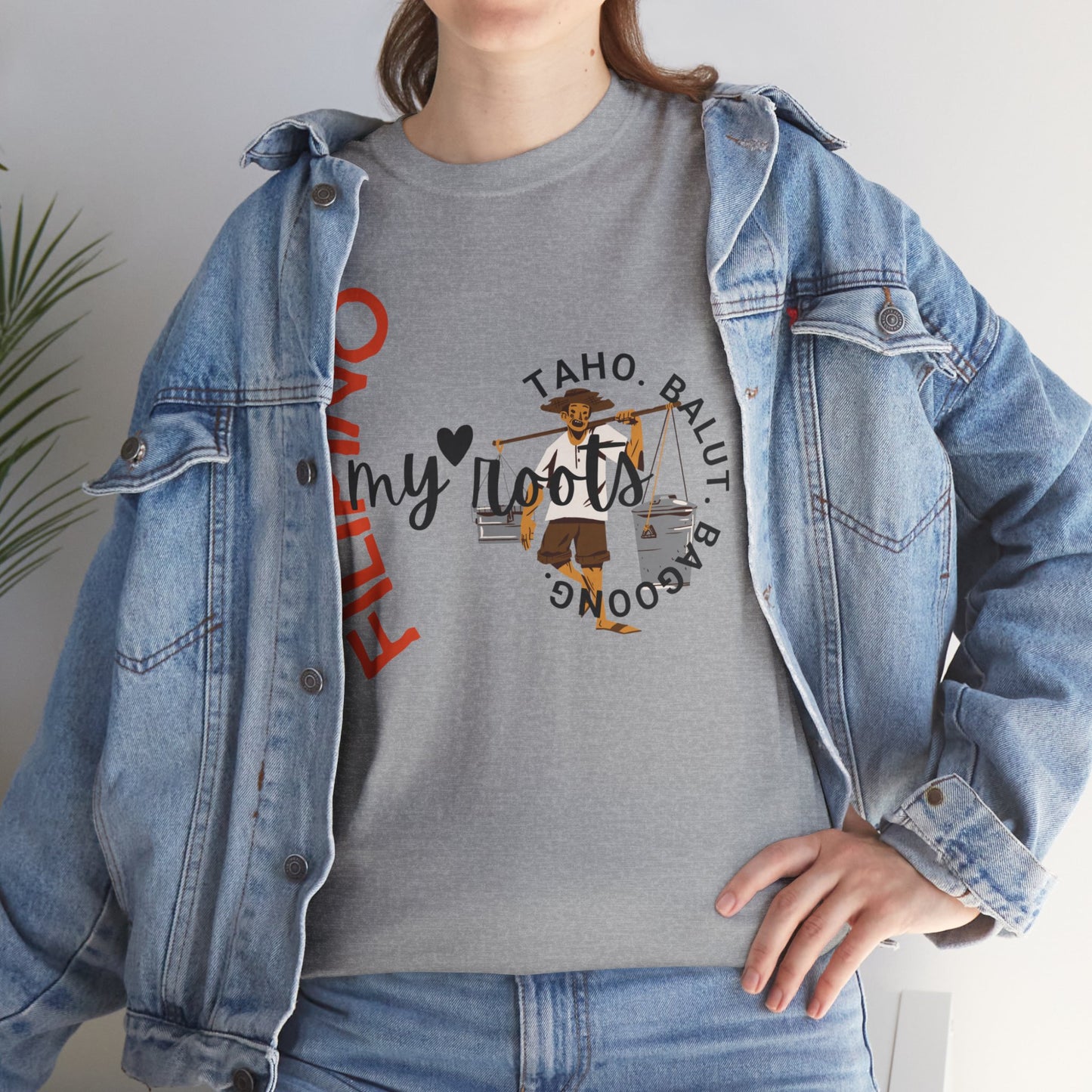Filipino My Roots Taho Balut Bagoong Men's Tee
