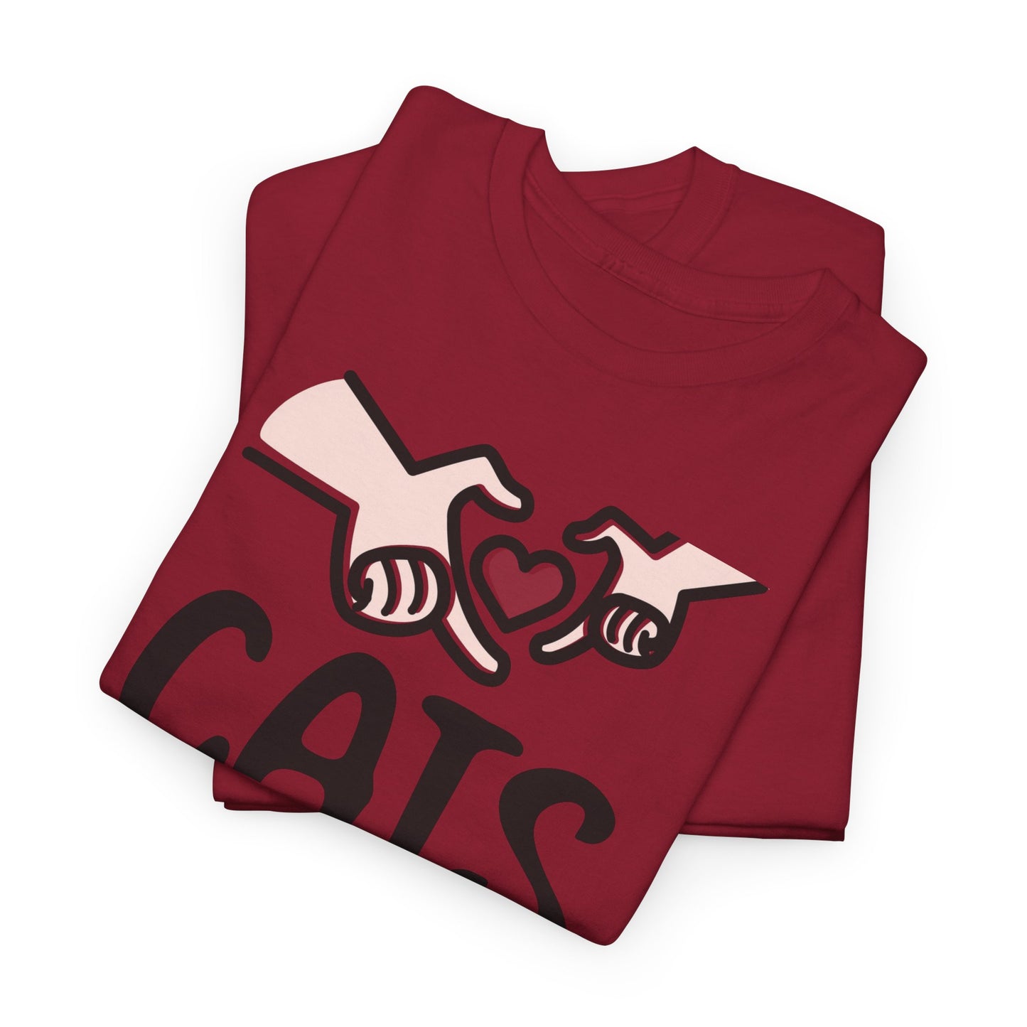 Cats Before Cupid Heavy Cotton Tee