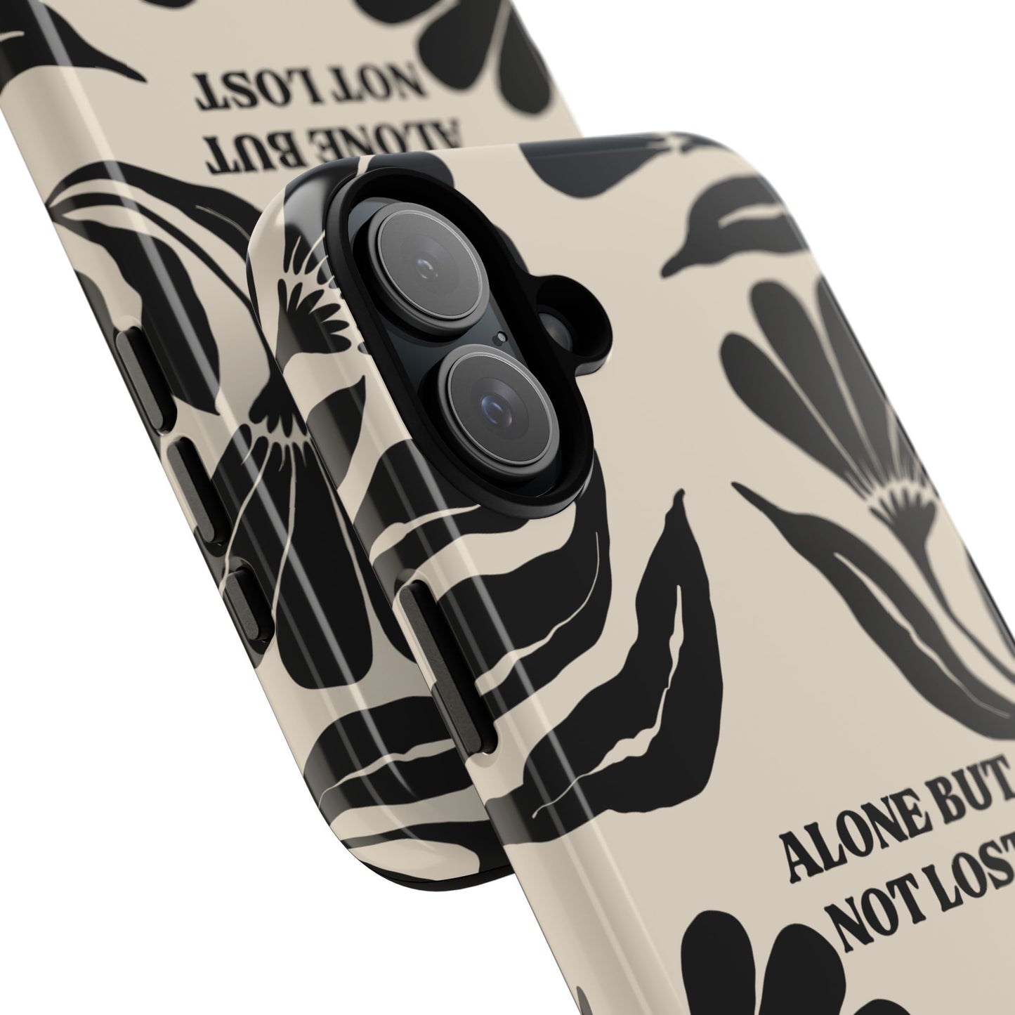 'Alone But Not Lost' Phone Case