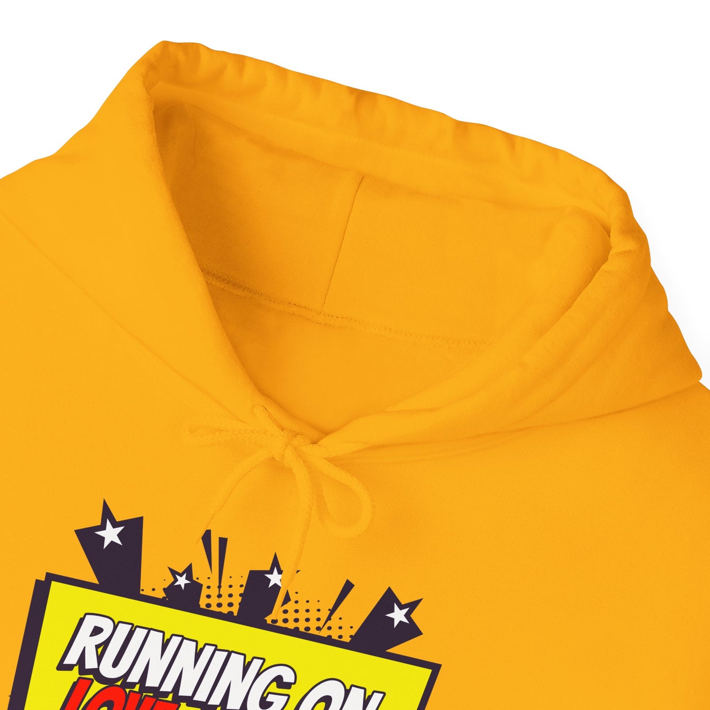 Running on Love, Coffee & Tsismis Hoodie