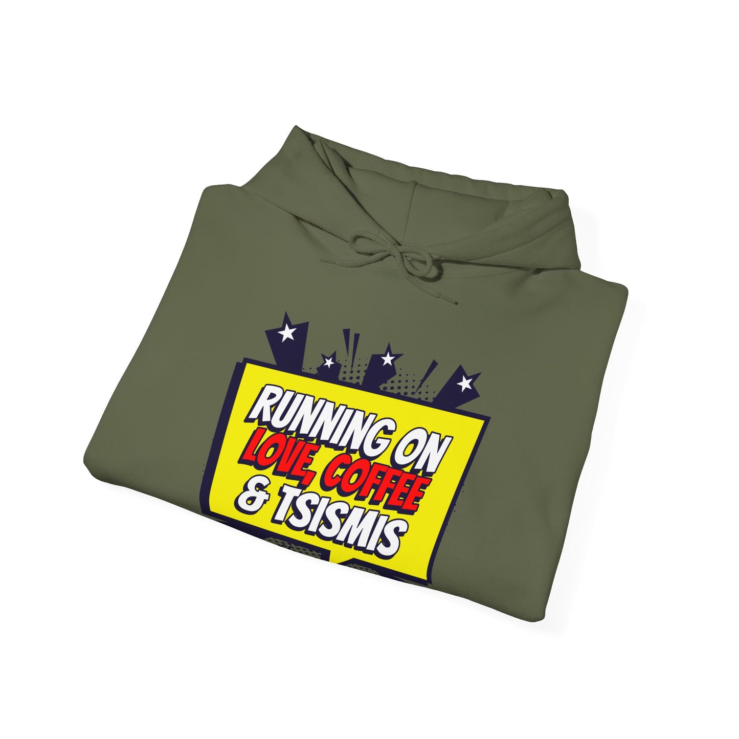 Running on Love, Coffee & Tsismis Hoodie
