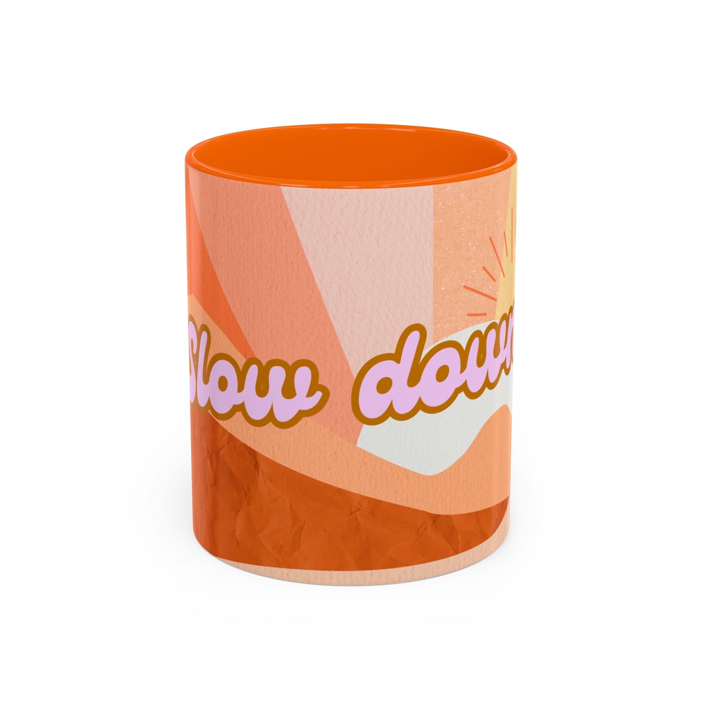 Bohemian 'Slow Down' Coffee Mug