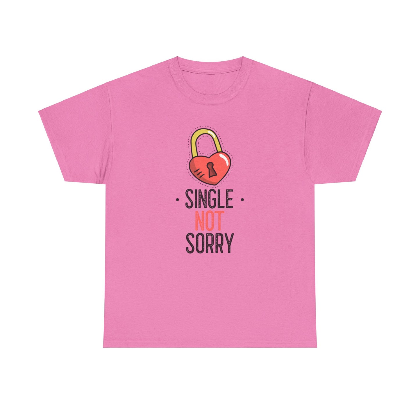 Single Not Sorry Cotton Tee