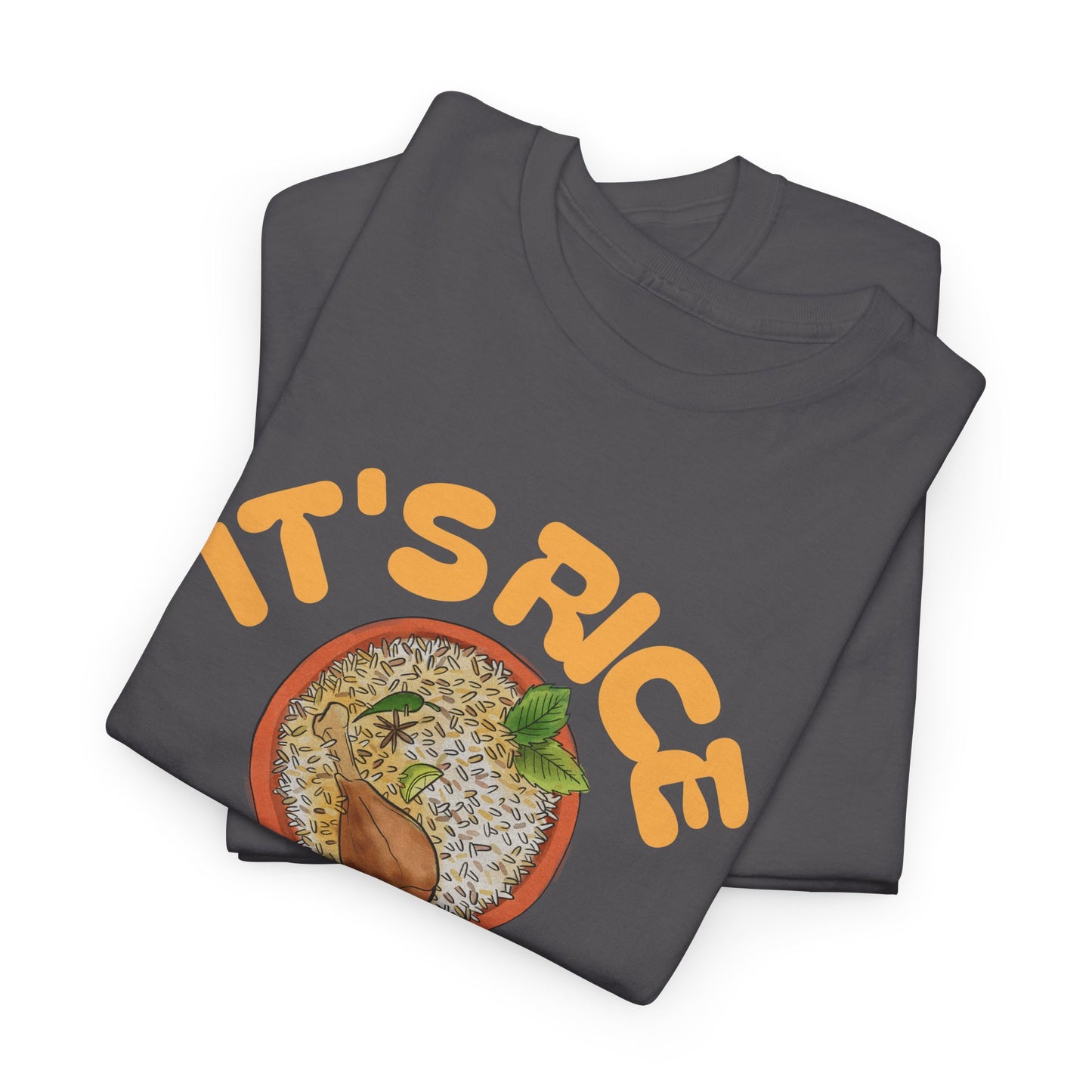 It's Rice and Adobo For Me Men's Cotton Tee