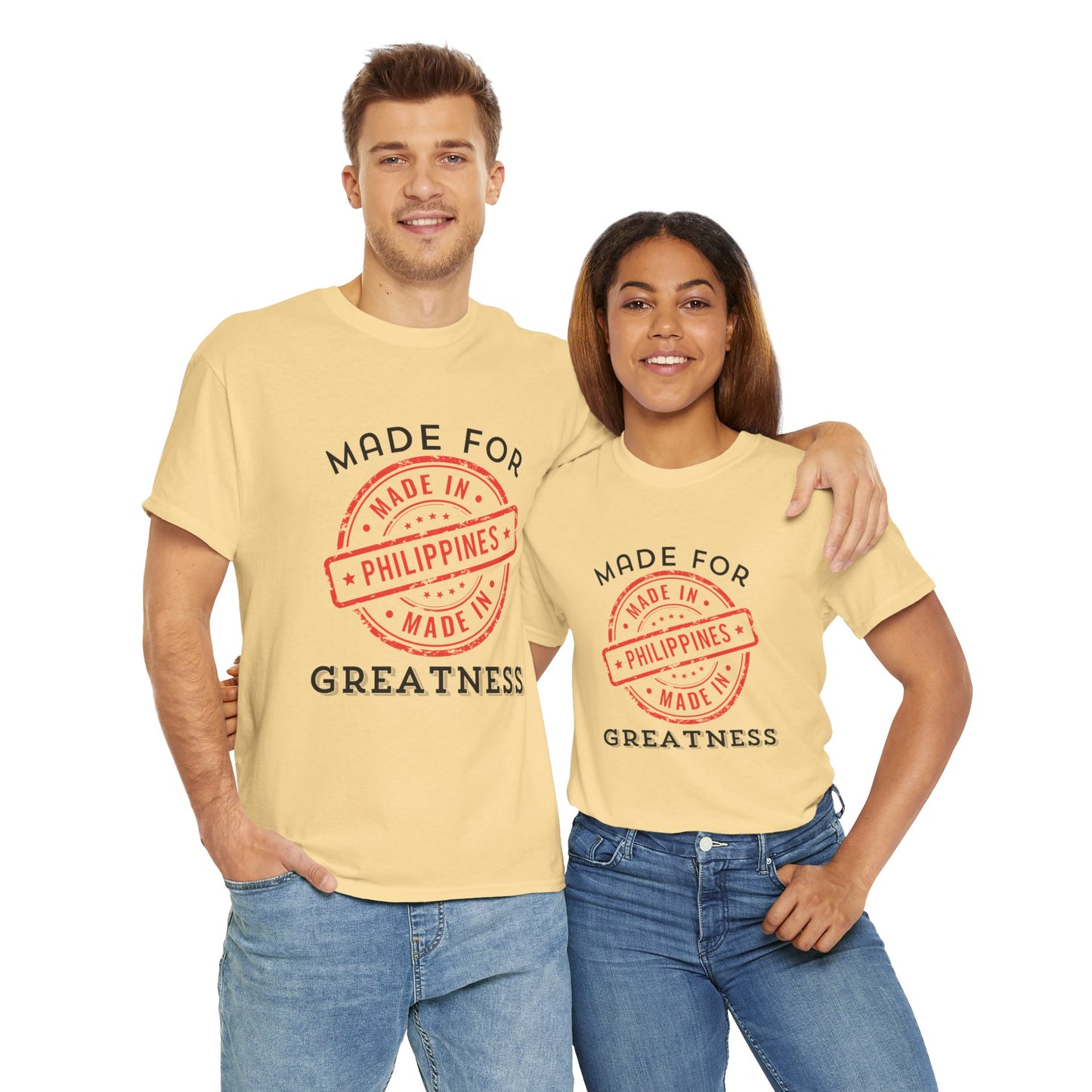 Made In Philippines: Made for Greatness Cotton Tee