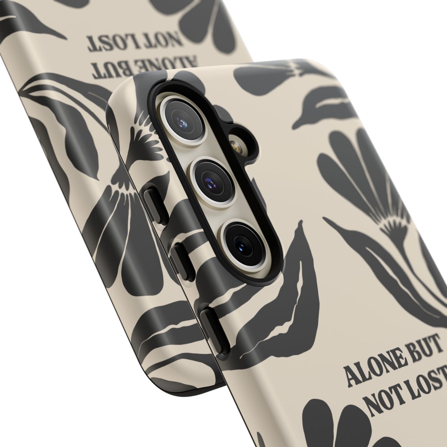 'Alone But Not Lost' Phone Case