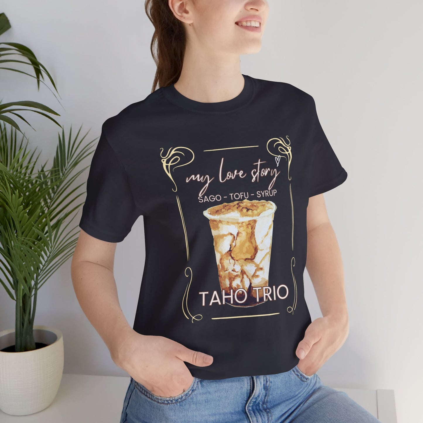My Love Story: Taho Trio Premium Soft Men's Tee