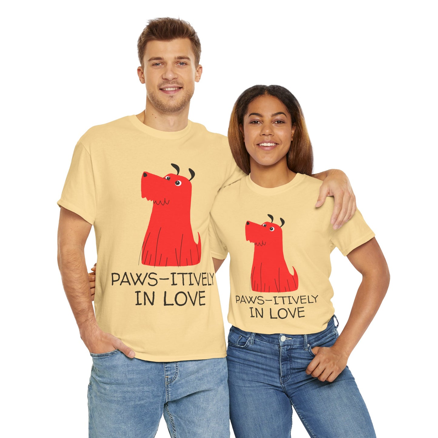 Paws-itive In Love Tee