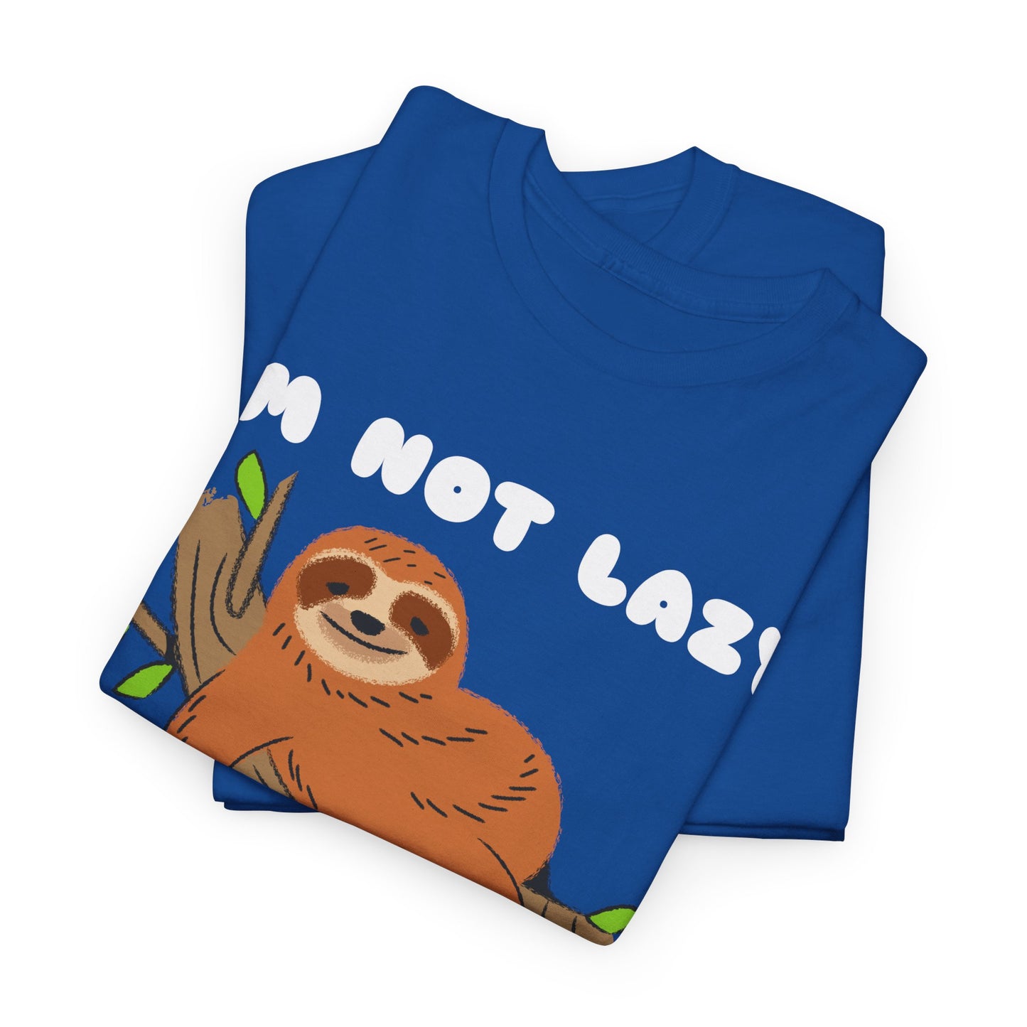 I'm Not Lazy I'm Energy Efficient Men's Tee