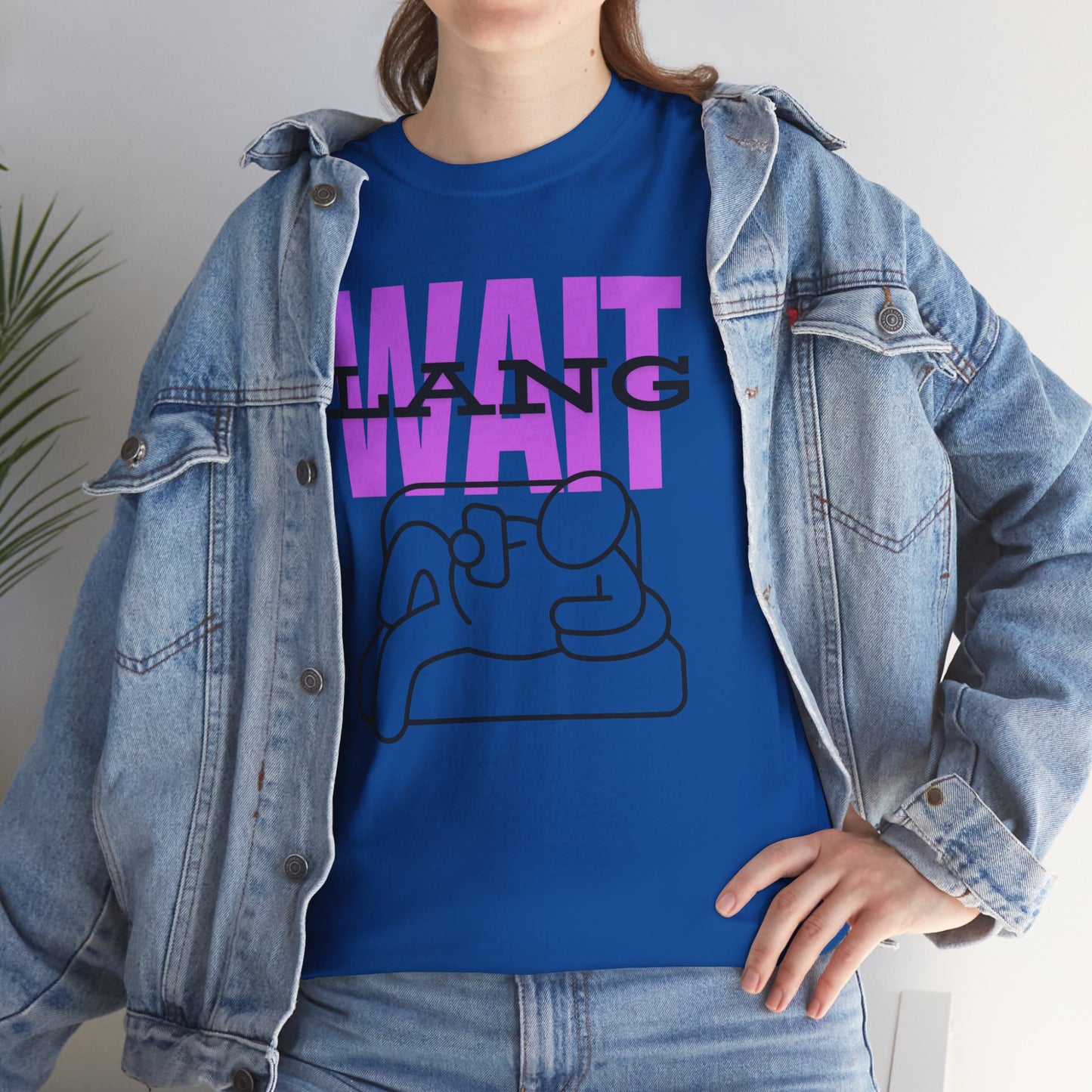 Wait Lang Men's Cotton Tee