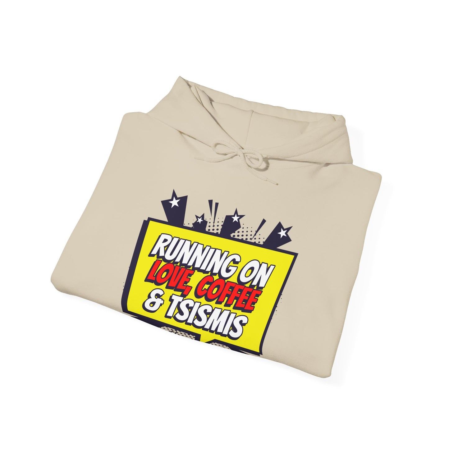 Running on Love, Coffee & Tsismis Hoodie