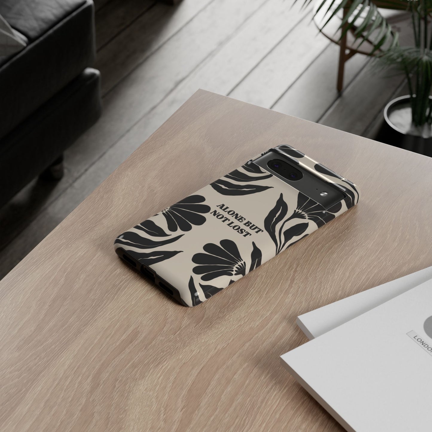 'Alone But Not Lost' Phone Case