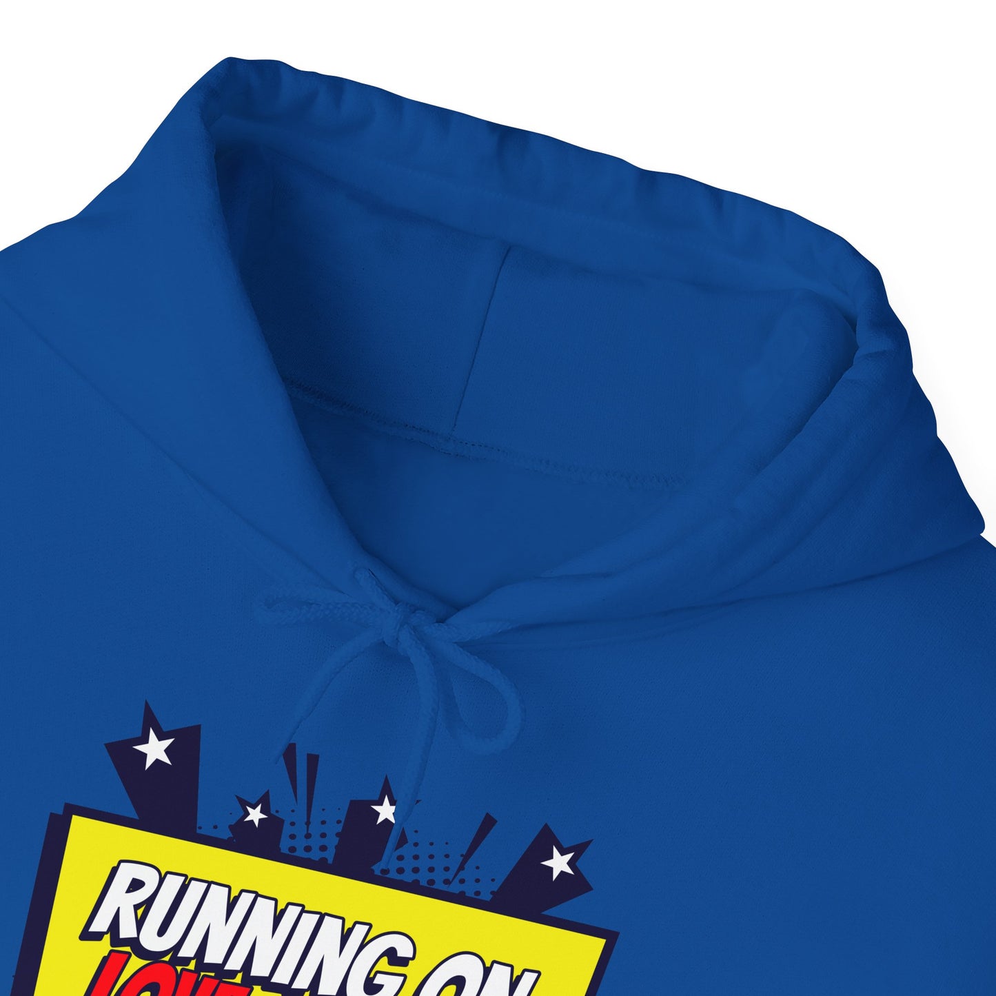 Running on Love, Coffee & Tsismis Hoodie