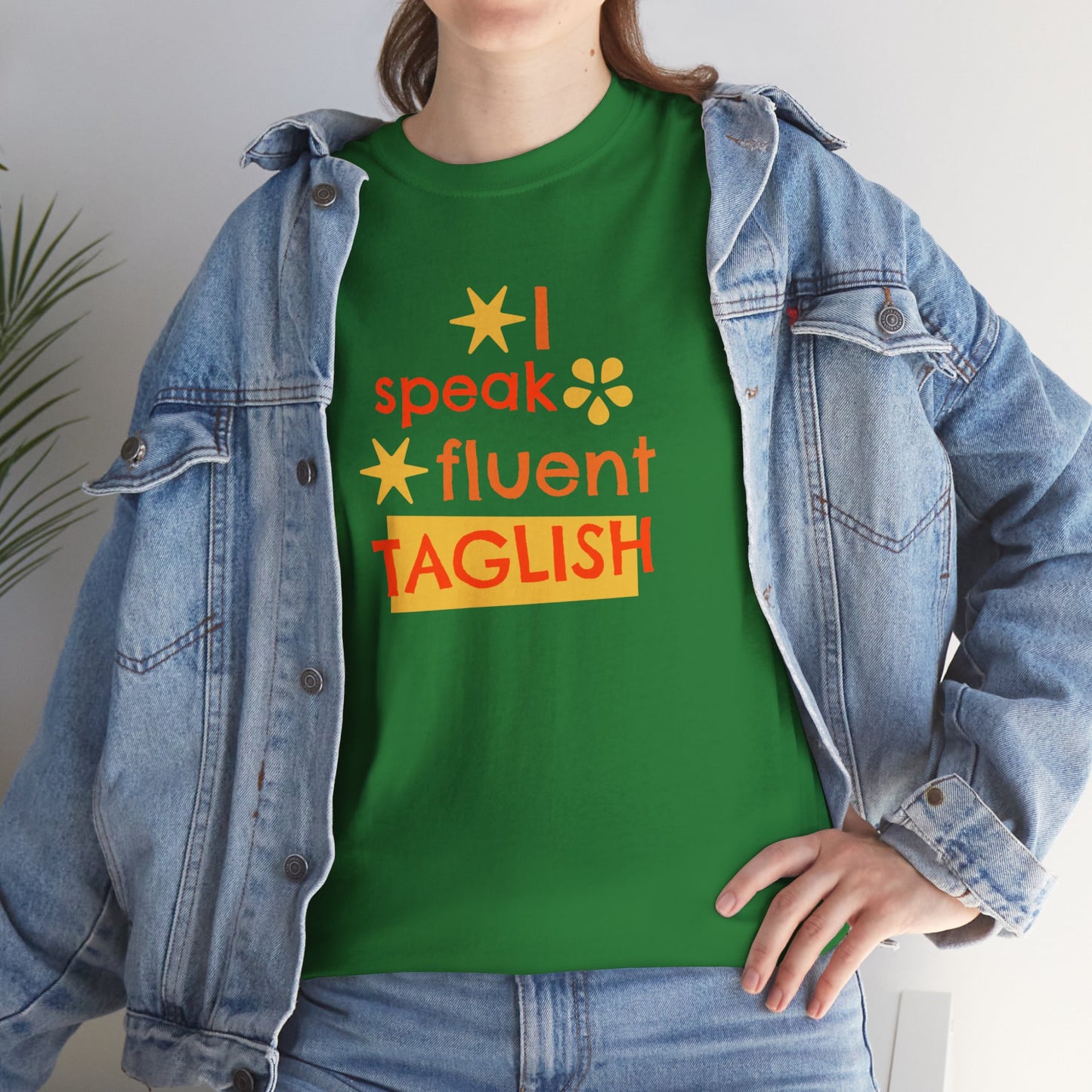 I Speak Fluent Taglish Cotton Tee