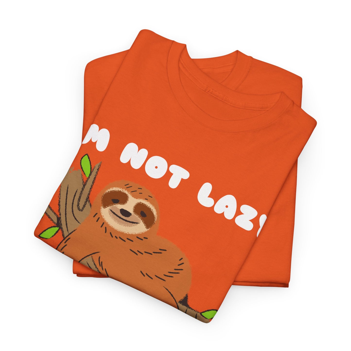 I'm Not Lazy I'm Energy Efficient Men's Tee