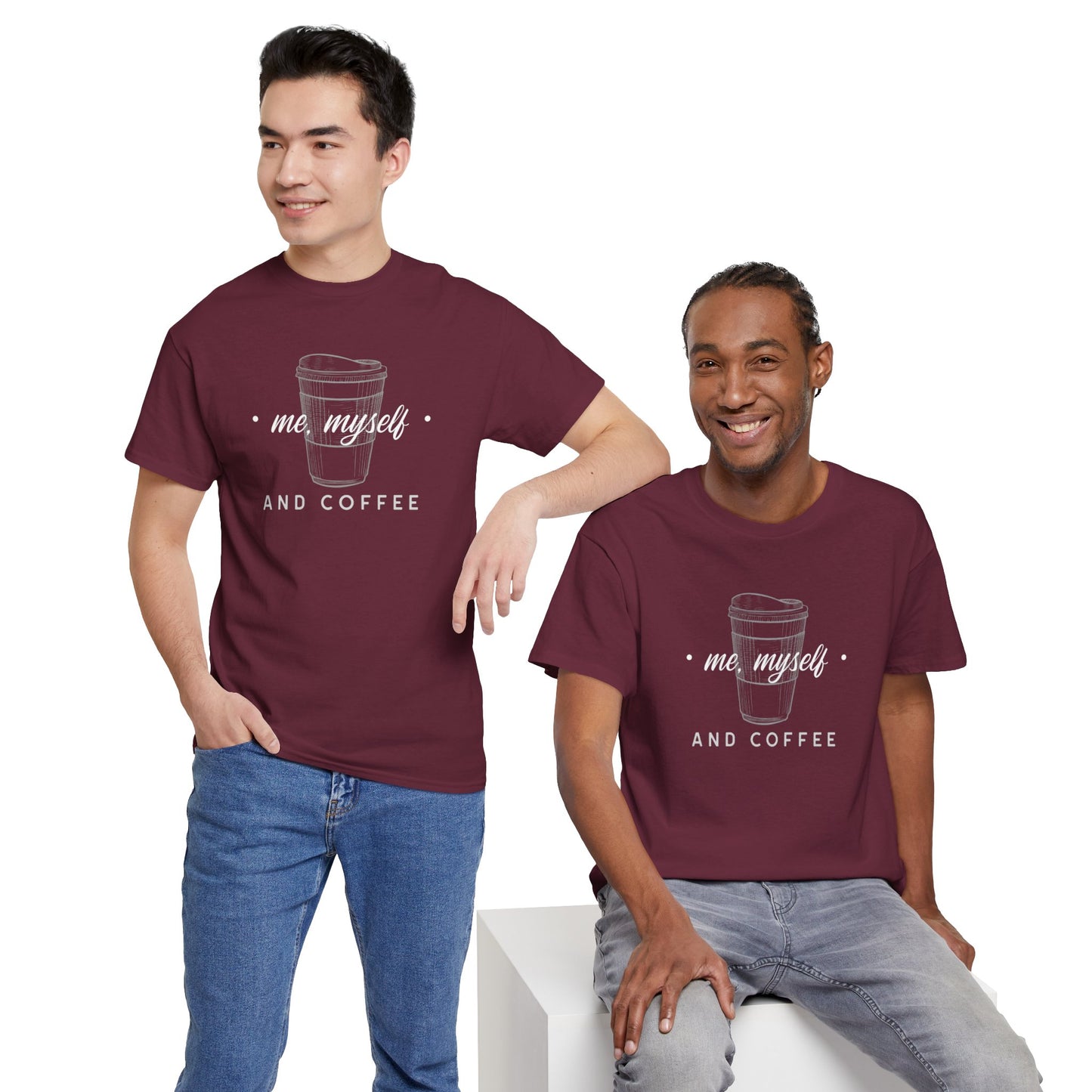 Me, Myself and Coffee Men's Tee