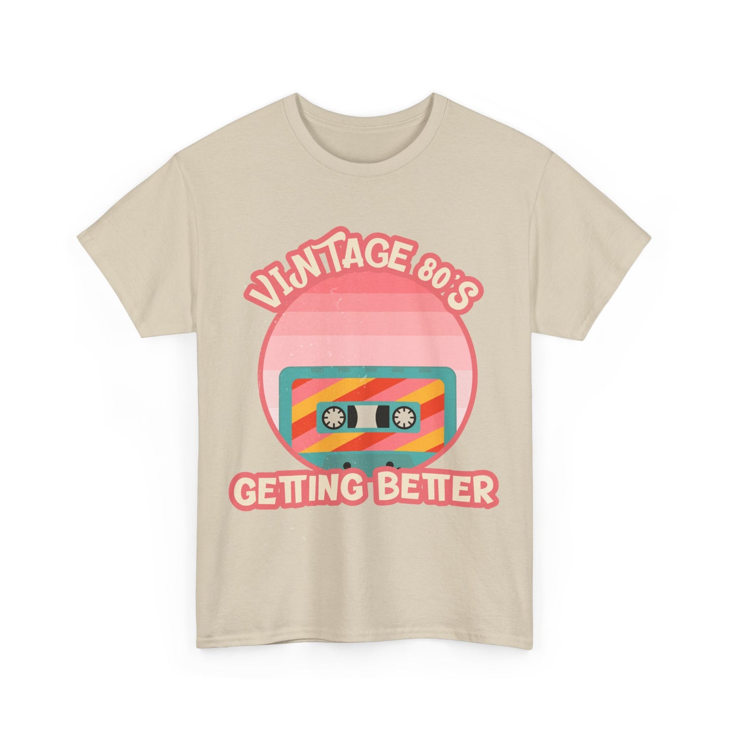Vintage 80's Getting Better Men's Cotton Tee