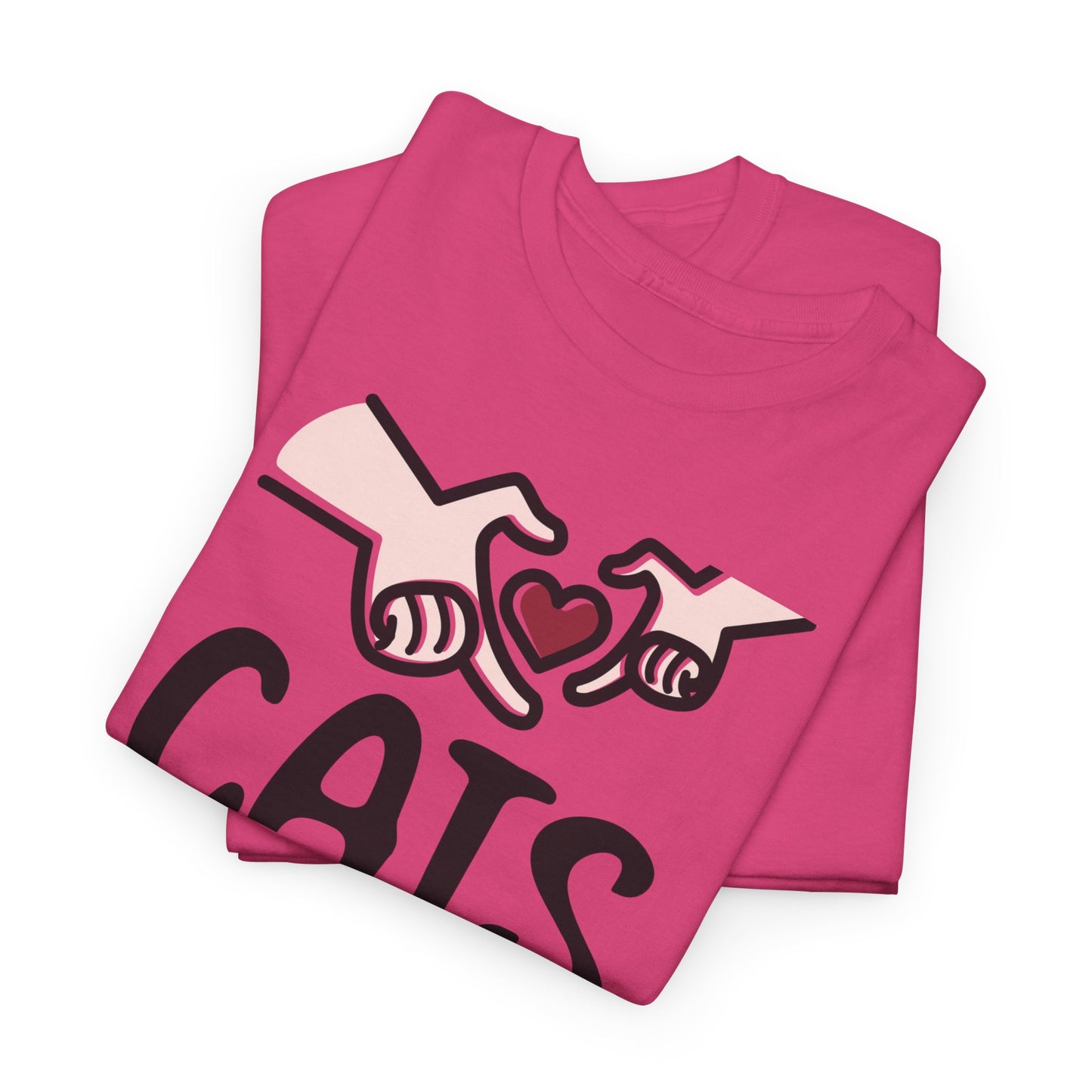 Cats Before Cupid Heavy Cotton Tee
