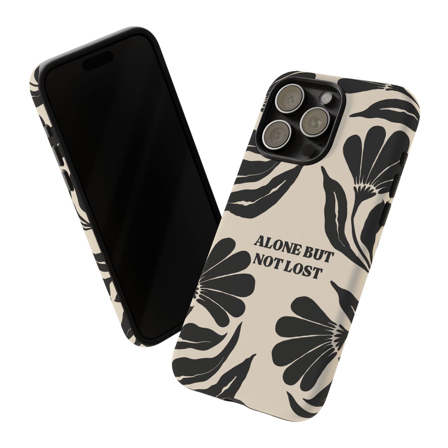 'Alone But Not Lost' Phone Case