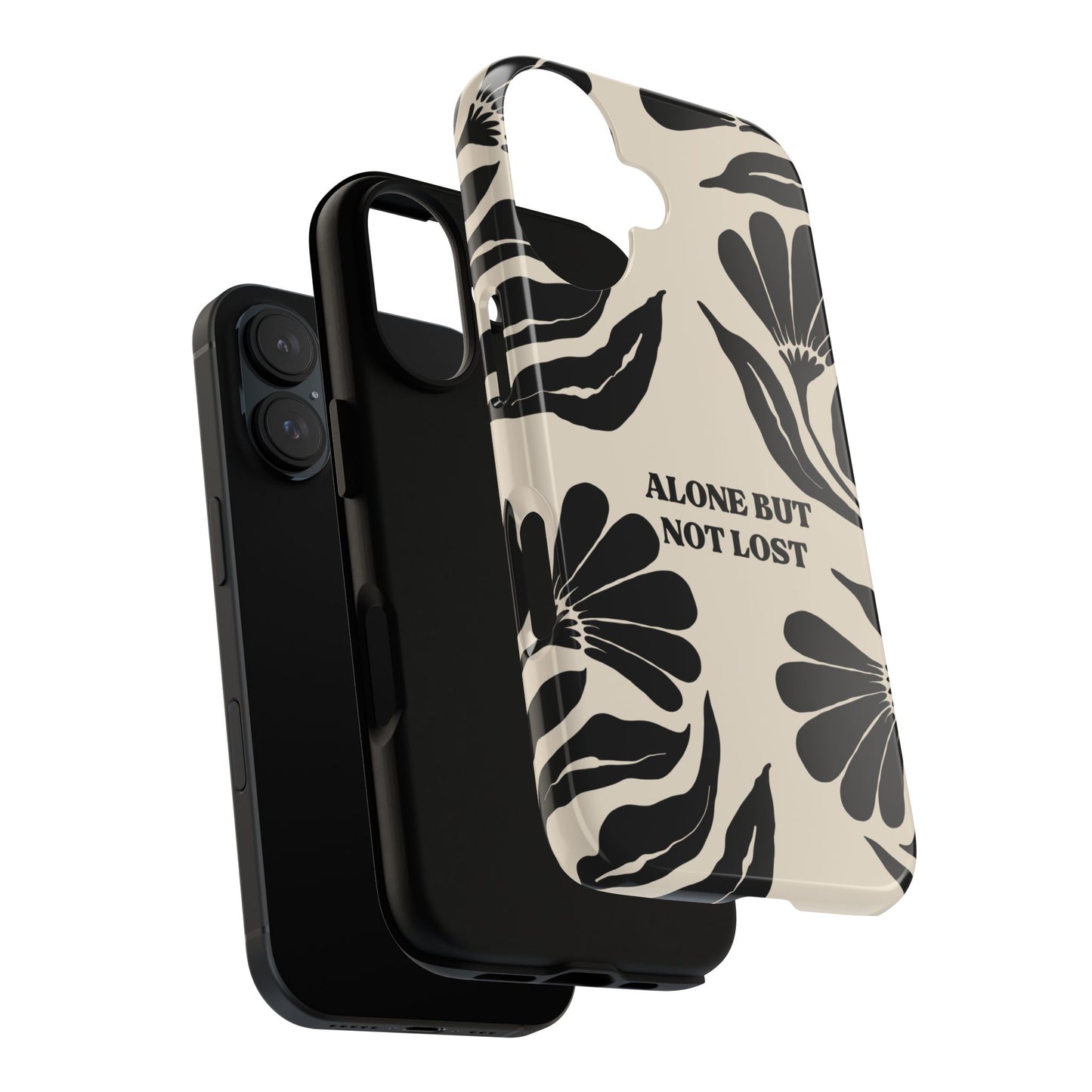 'Alone But Not Lost' Phone Case