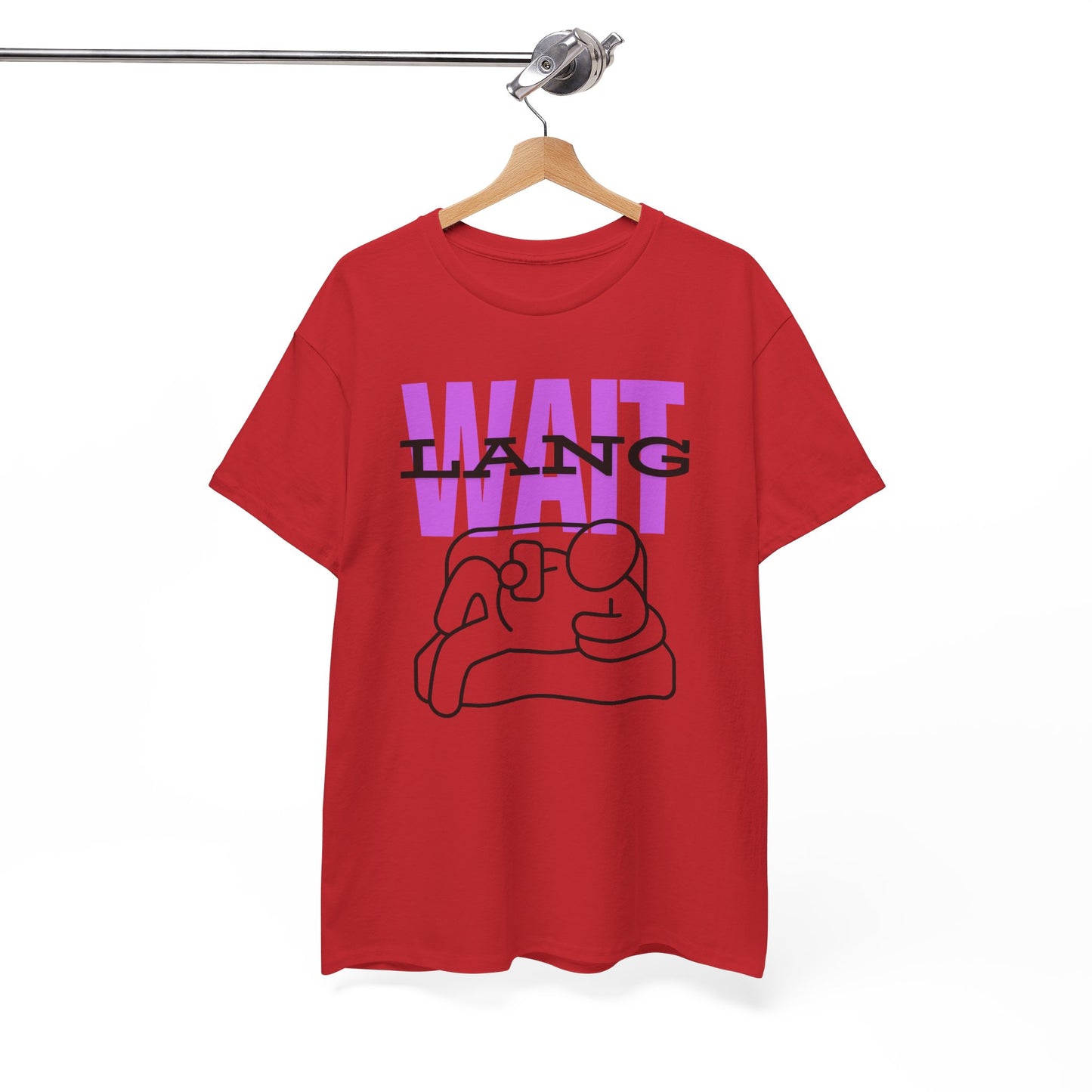 Wait Lang Men's Cotton Tee