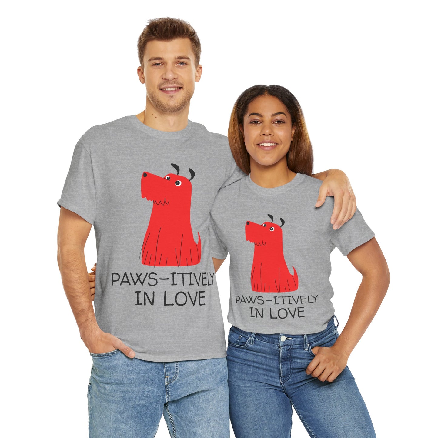 Paws-itive In Love Tee