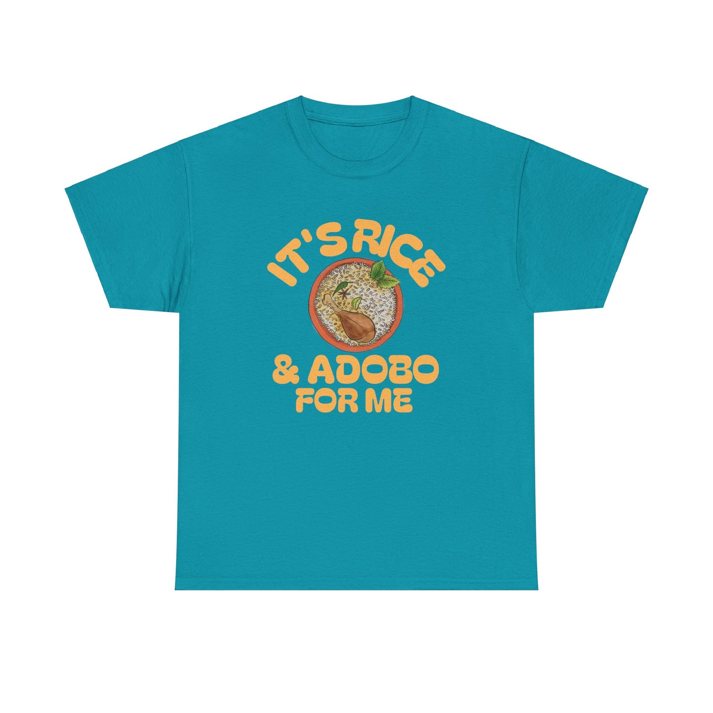 It's Rice and Adobo For Me Men's Cotton Tee