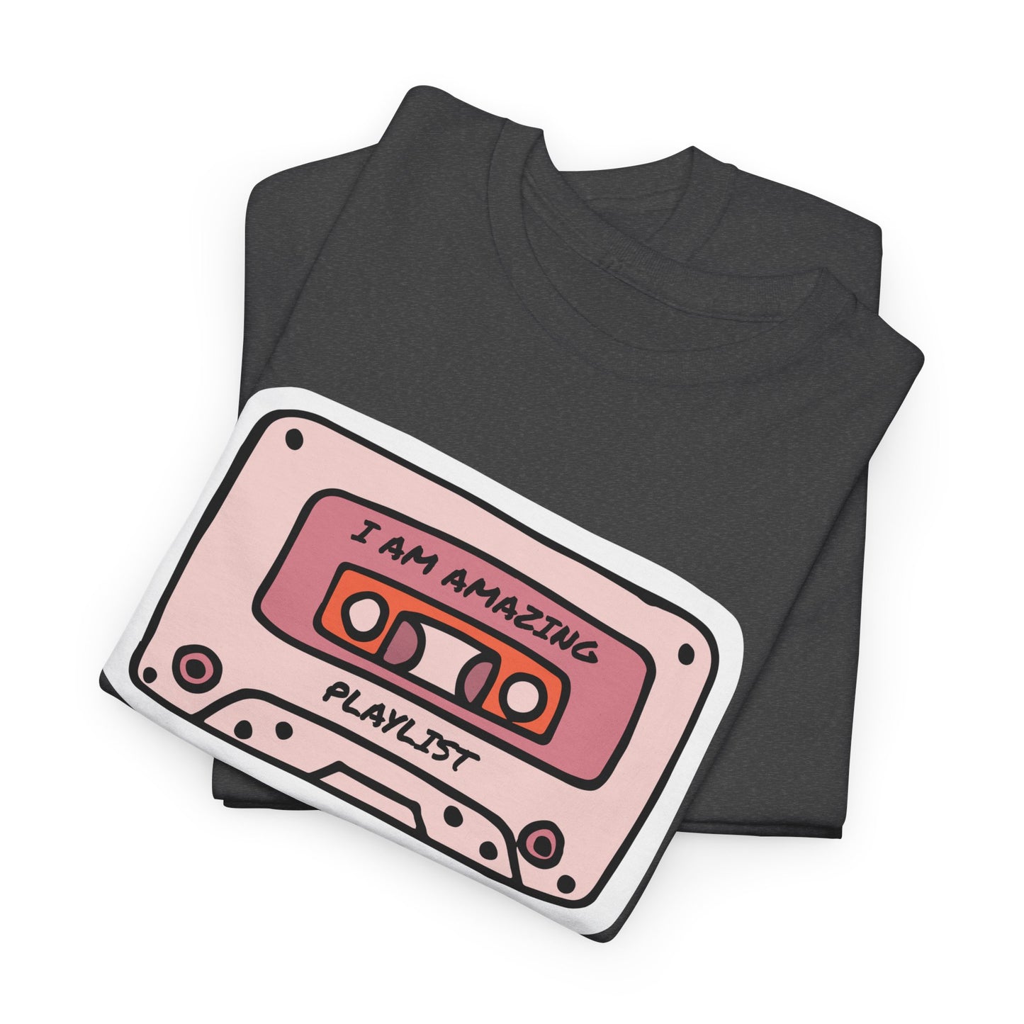 Stress Less Live More Retro Design Tee