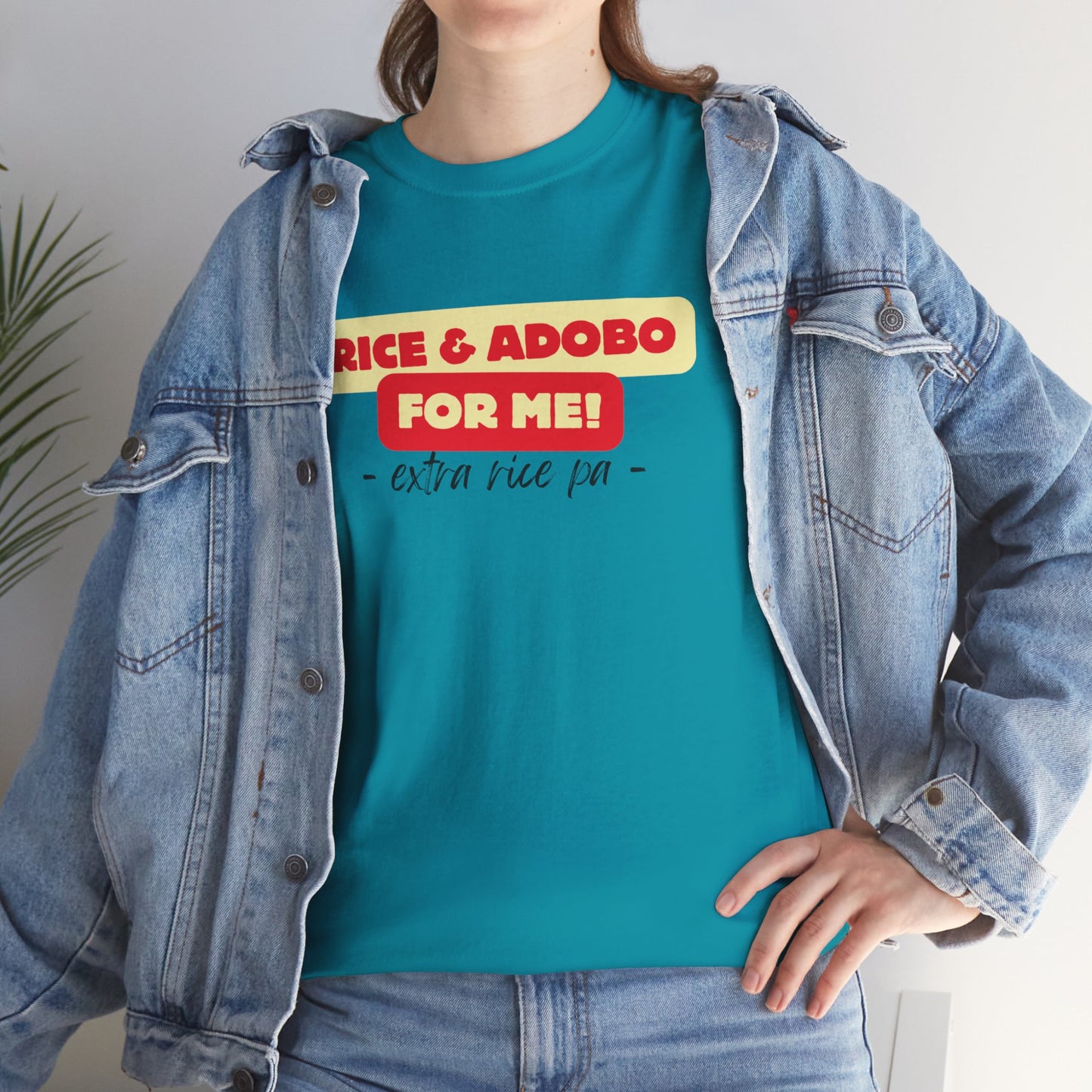 Rice and Adobo For Me Cotton Tee