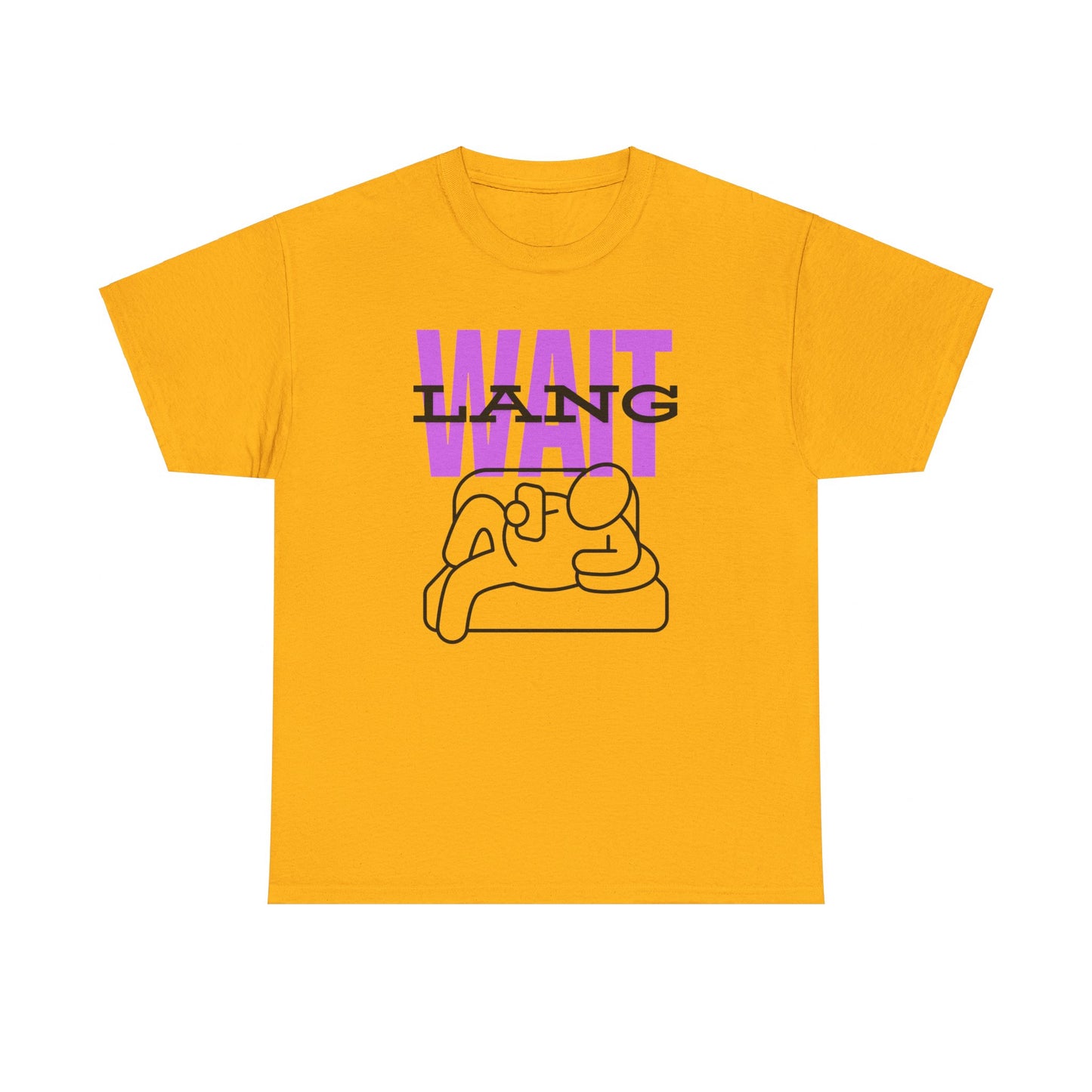 Wait Lang Men's Cotton Tee
