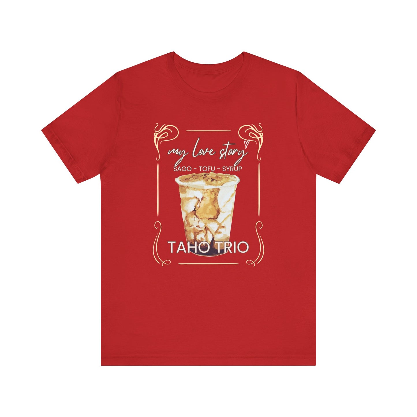 My Love Story: Taho Trio Premium Soft Men's Tee