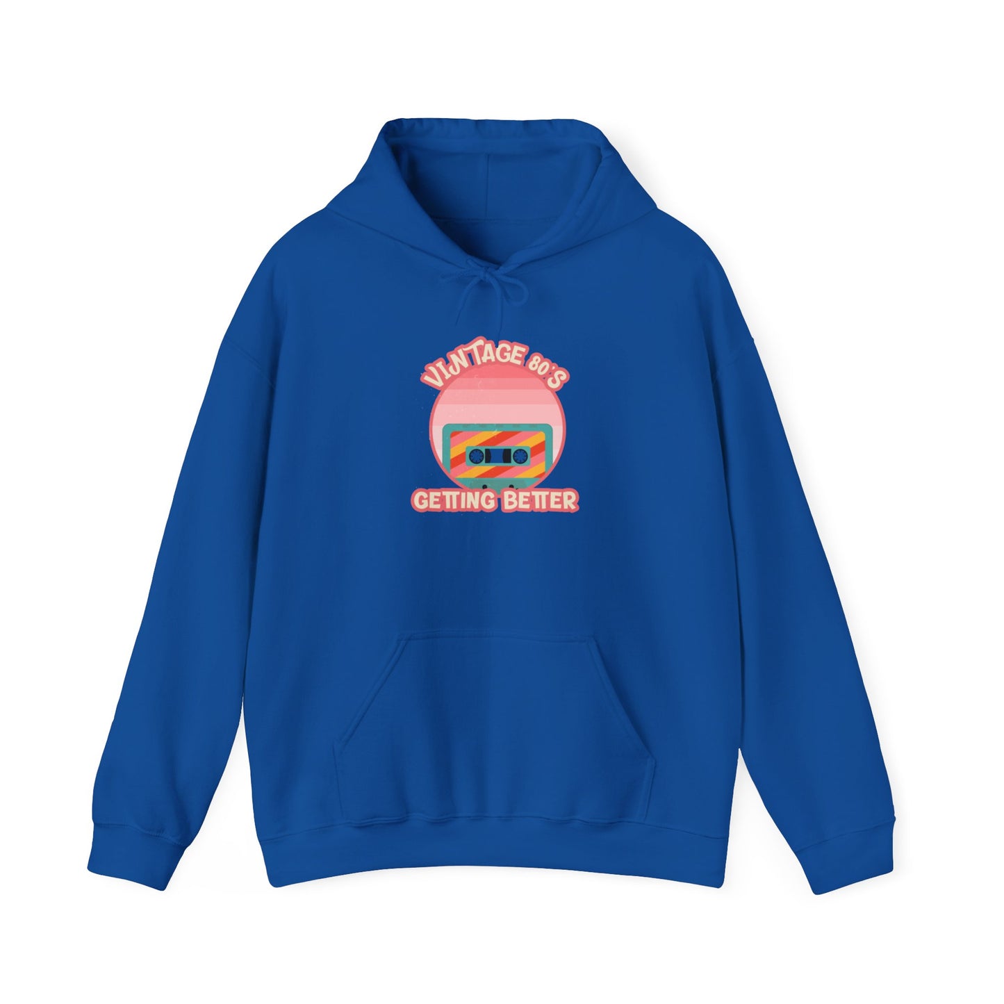 Vintage 80's Getting Better Unisex Hoodie