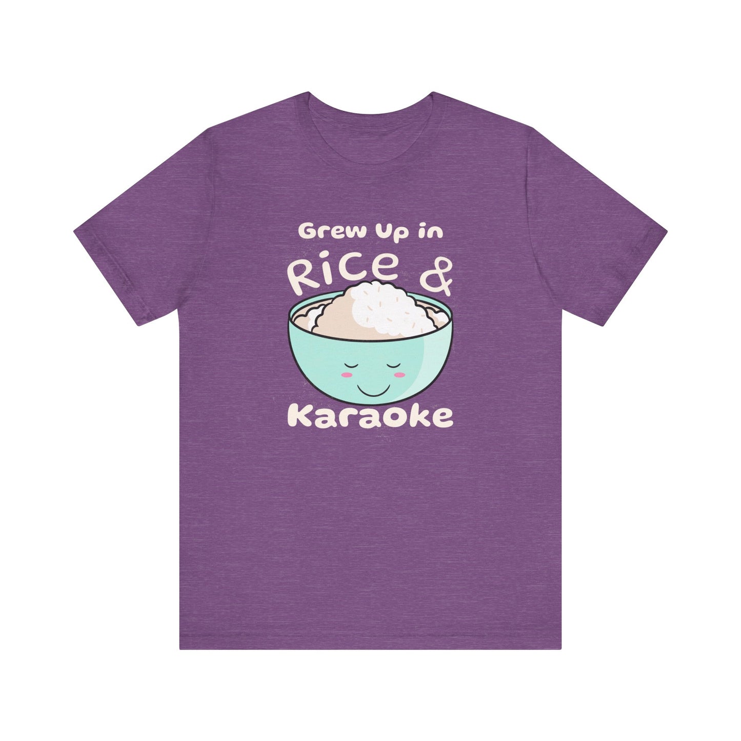 Grew Up in Rice and Karaoke Premium Soft Men's Tee