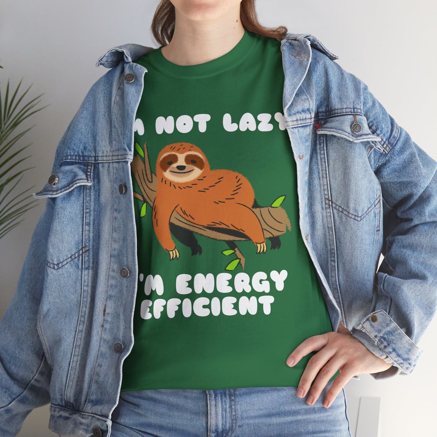 I'm Not Lazy I'm Energy Efficient Men's Tee
