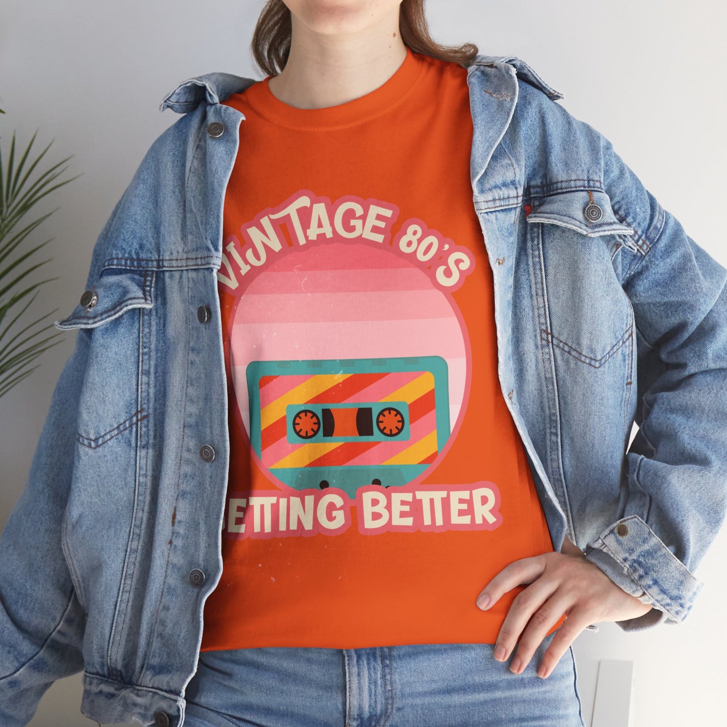 Vintage 80's Getting Better Men's Cotton Tee
