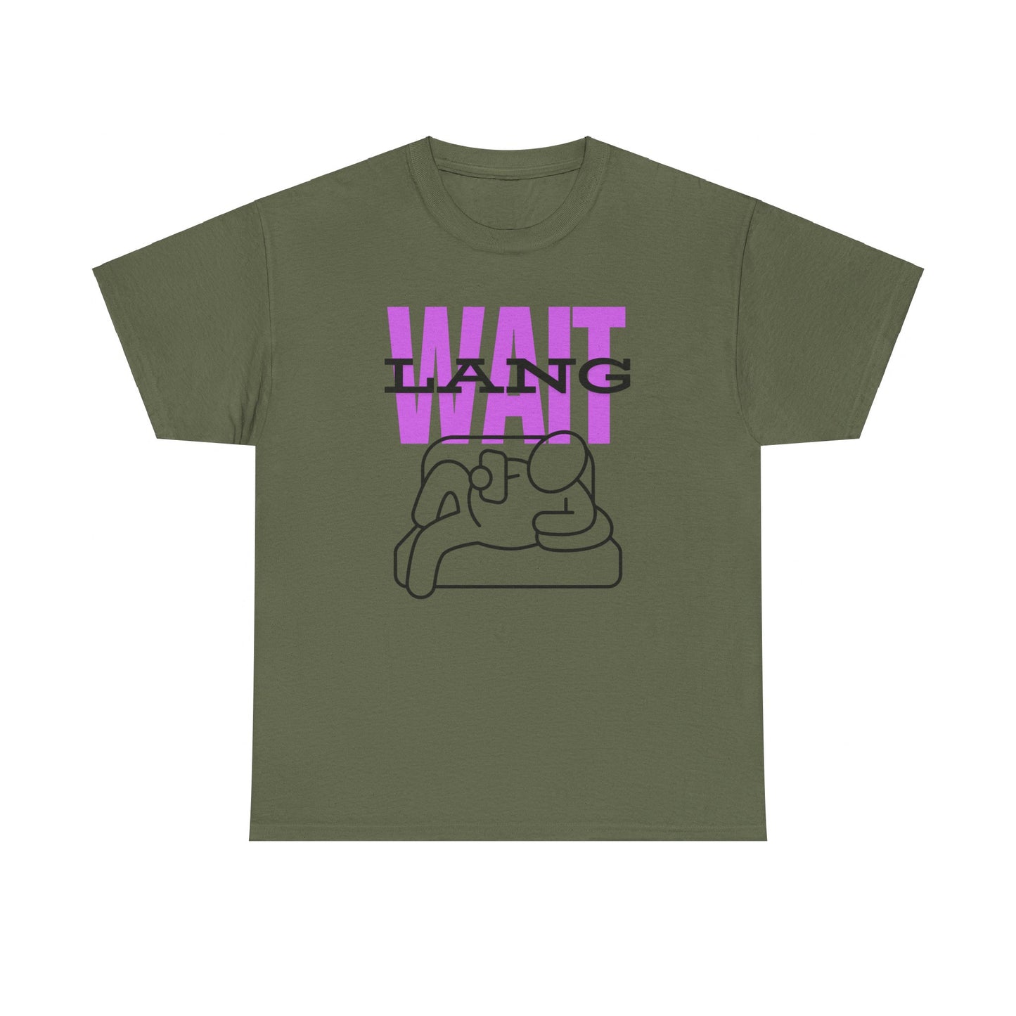 Wait Lang Men's Cotton Tee