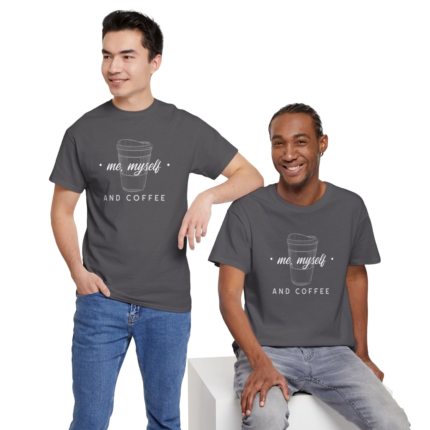 Me, Myself and Coffee Men's Tee