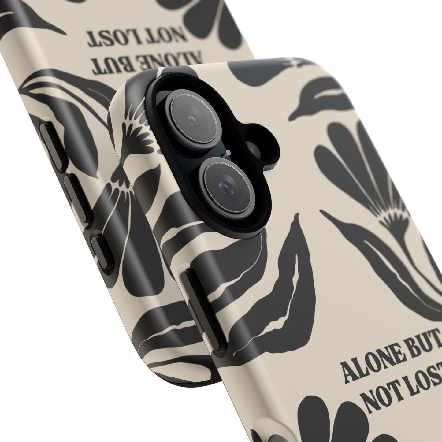 'Alone But Not Lost' Phone Case