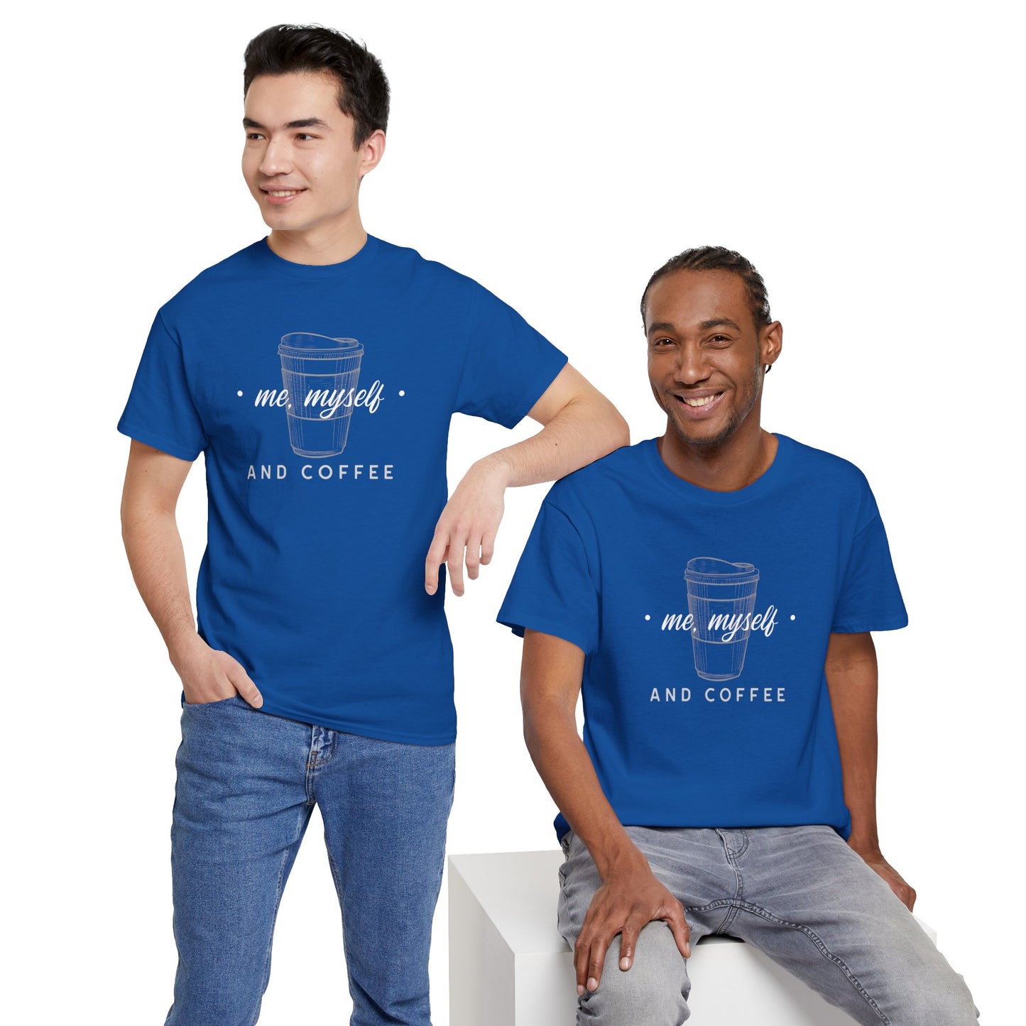 Me, Myself and Coffee Men's Tee