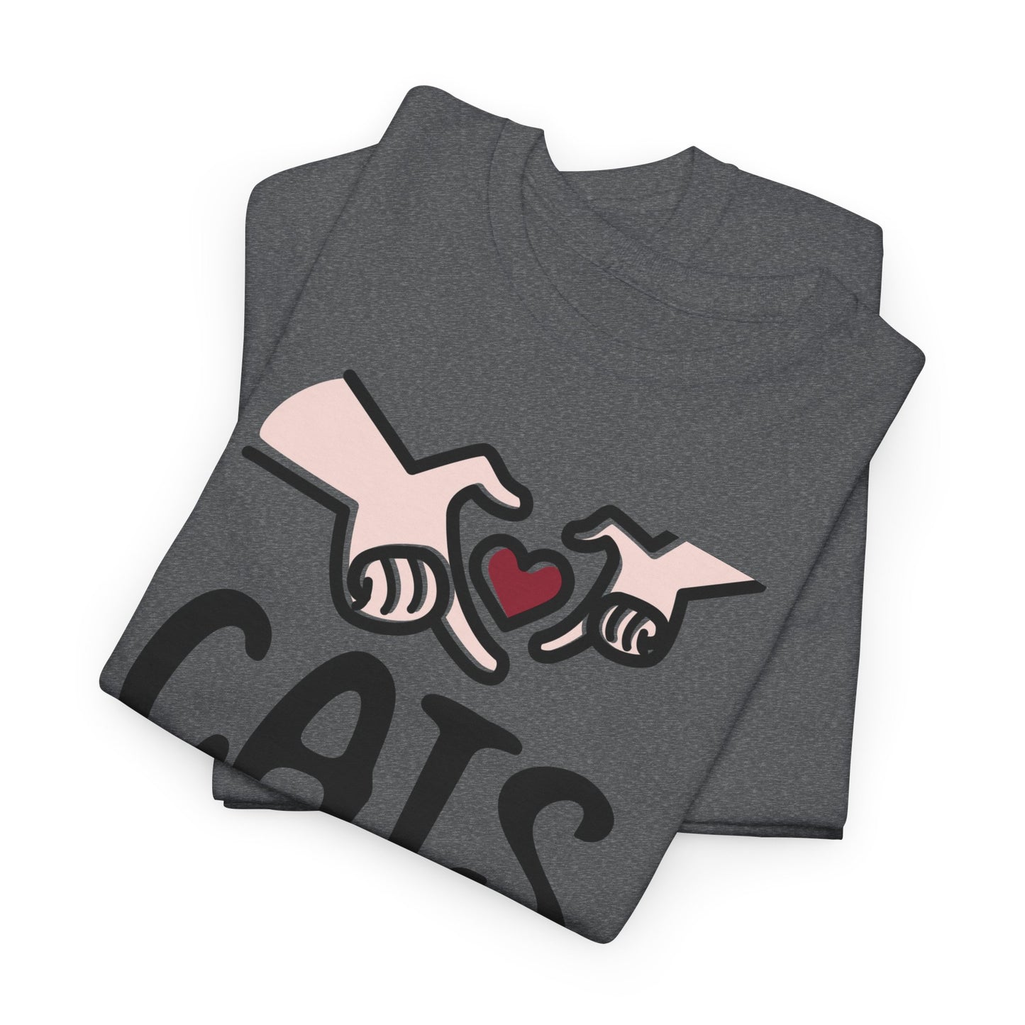 Cats Before Cupid Heavy Cotton Tee